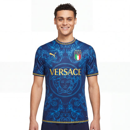 Jersey Italy x Versace - Puma - Blau 