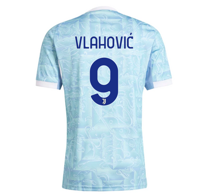 Trikot Juventus 25/26 Auswärts #9 Vlahović 