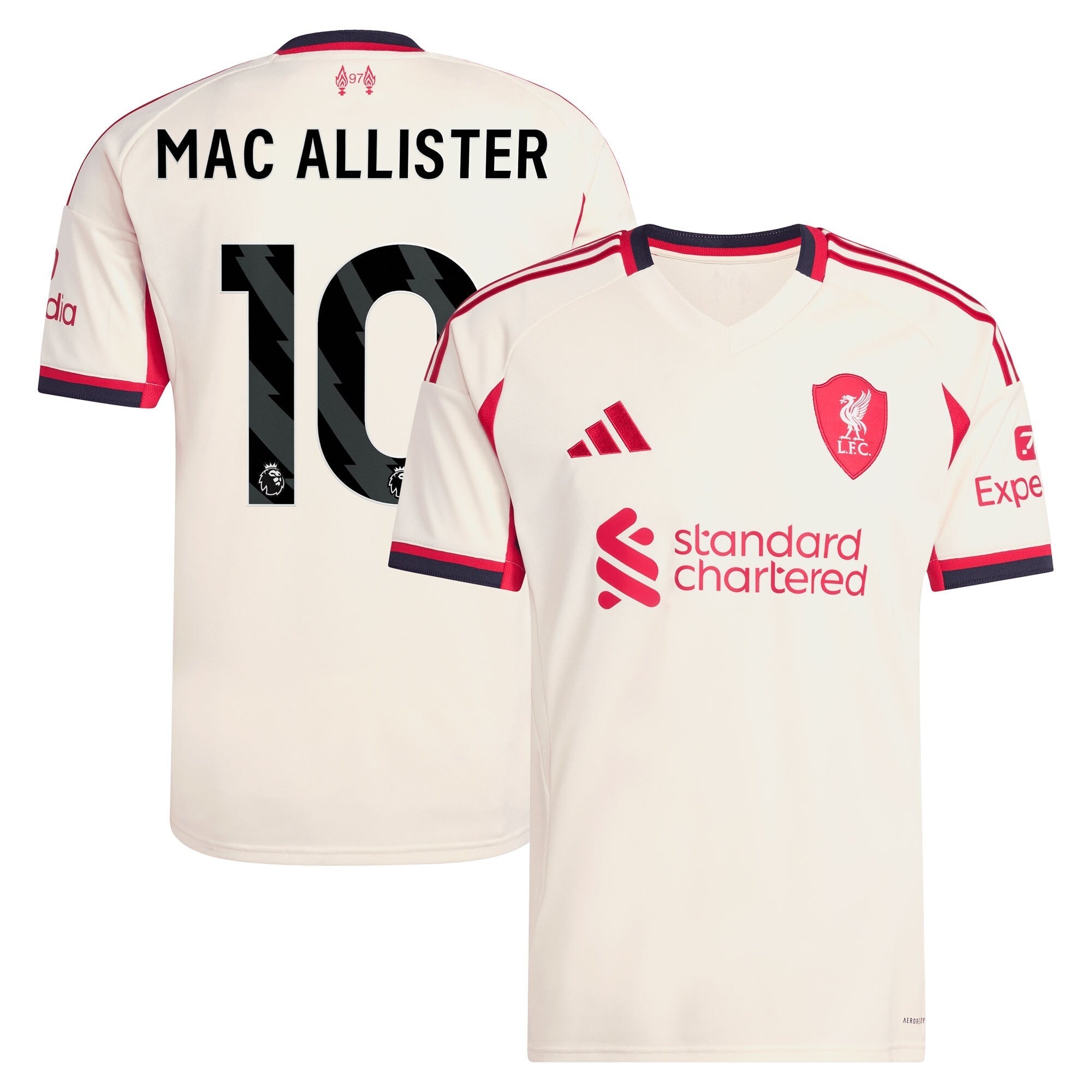 Liverpool-Trikot 25/26 Auswärts #10 Mac Allister 