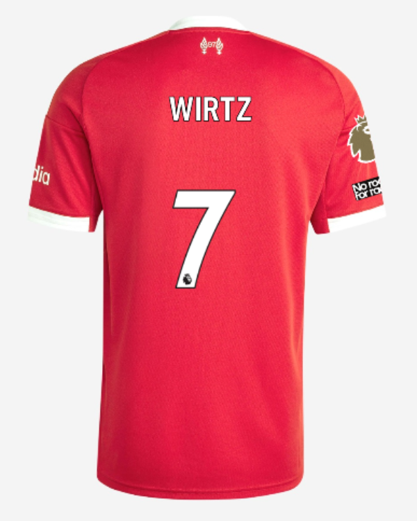 Liverpool-Trikot 25/26 Heimtrikot Nr. 7 WIRTZ 
