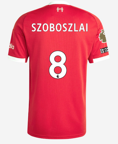 Trikot Liverpool 25/26 Home #8 SZOBOSZLAI 