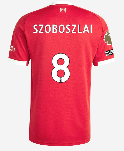 Trikot Liverpool 25/26 Home #8 SZOBOSZLAI 