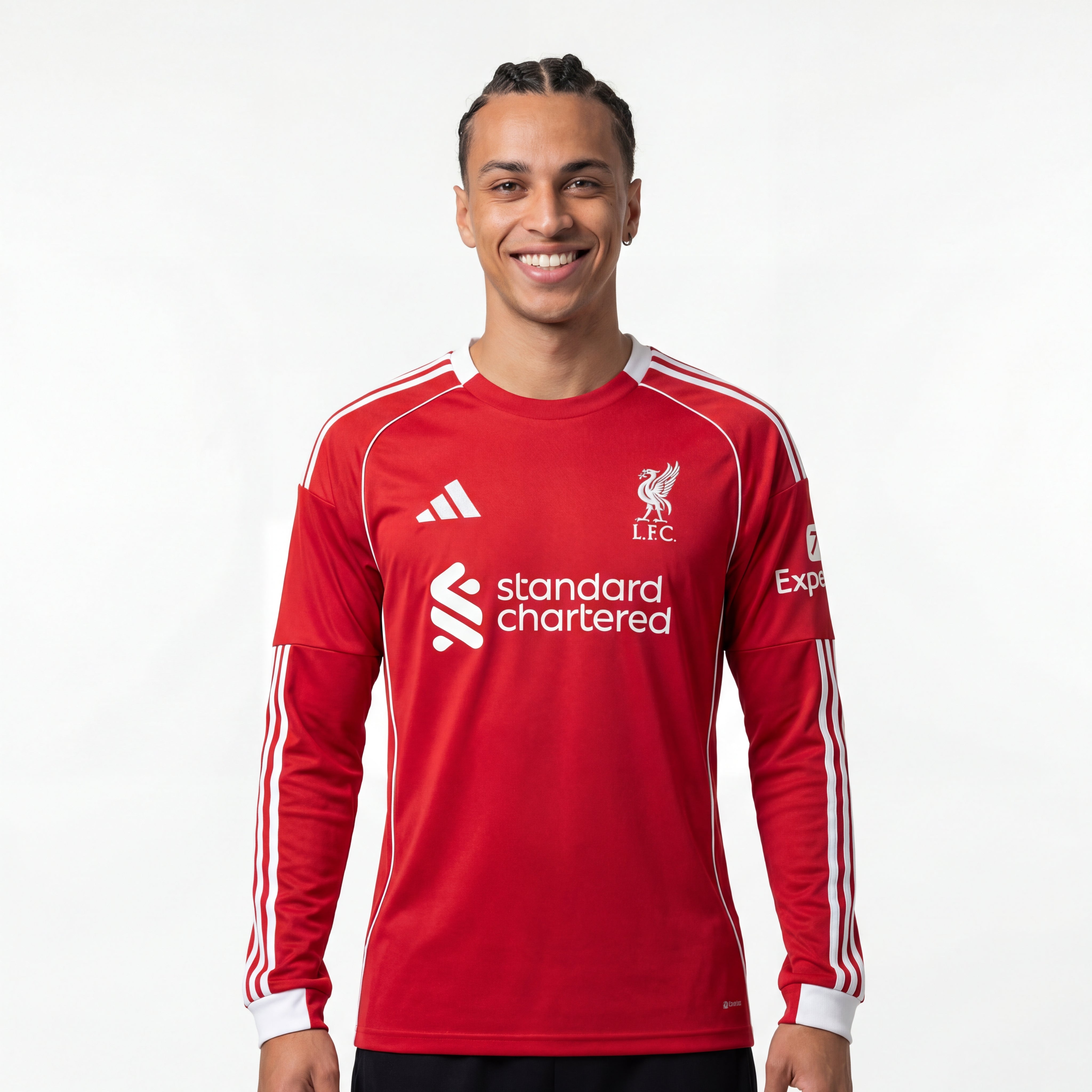 Liverpool-Trikot 25/26 Langarm-Heimtrikot 