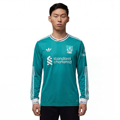 Liverpool-Trikot 25/26, drittes Spielertrikot, Langarm 