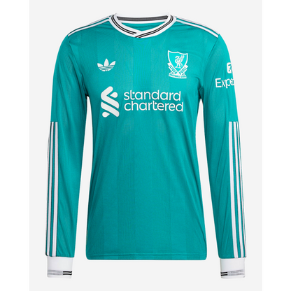 Liverpool-Trikot 25/26, drittes Spielertrikot, Langarm 