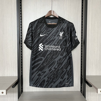 Trikot Liverpool Goleiro 24/25 Schwarz 