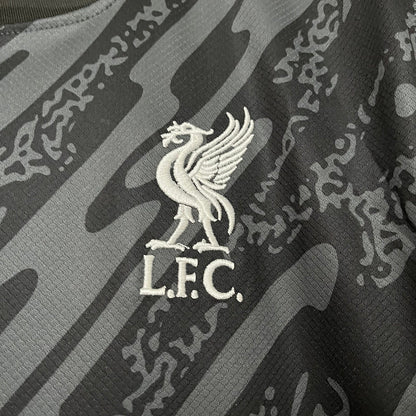Trikot Liverpool Goleiro 24/25 Schwarz 
