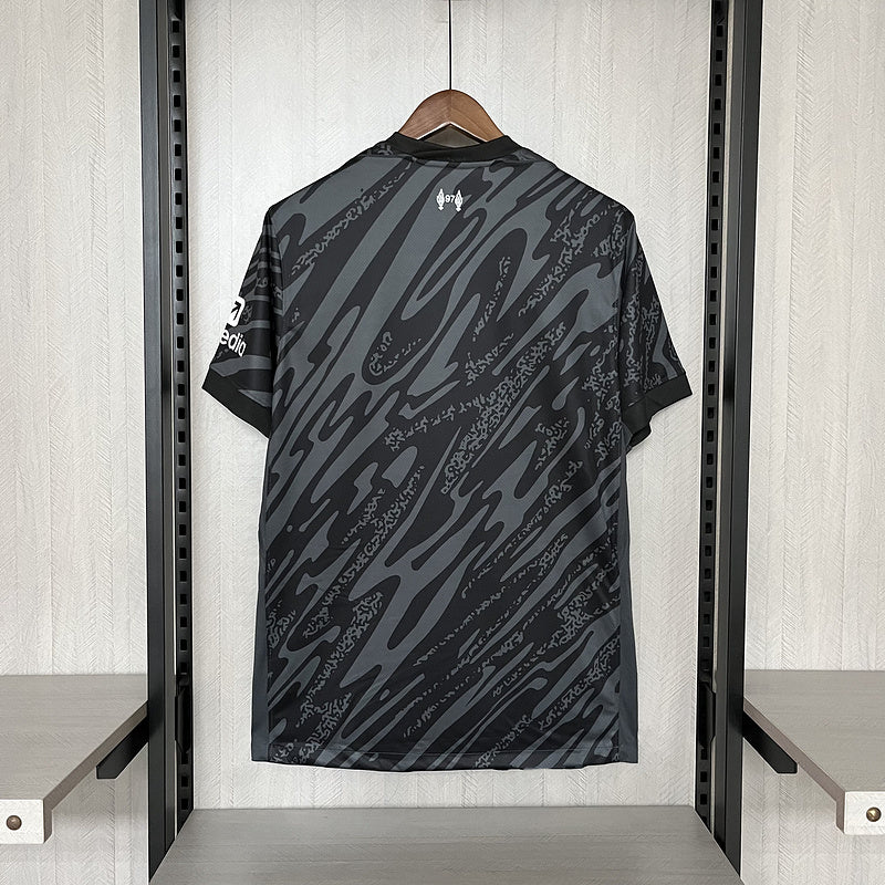 Trikot Liverpool Goleiro 24/25 Schwarz 
