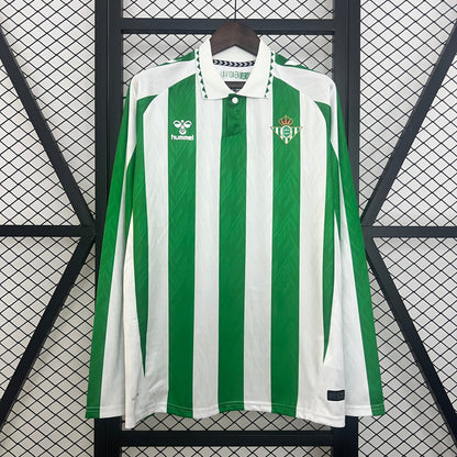 Real Betis Heimtrikot Langarm 24/25 