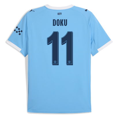 Trikot Manchester City 25/26 Home #11 DOKU 
