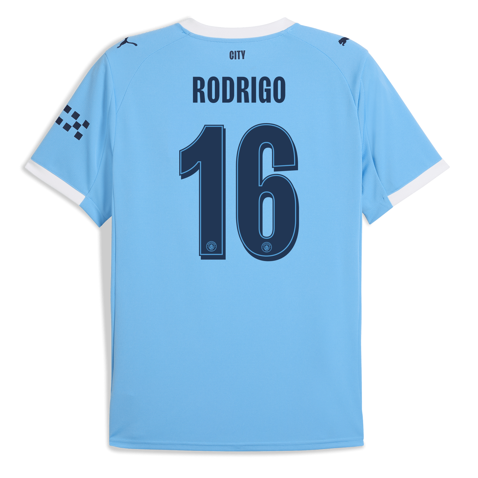 Trikot Manchester City 25/26 Home #16 RODRIGO 