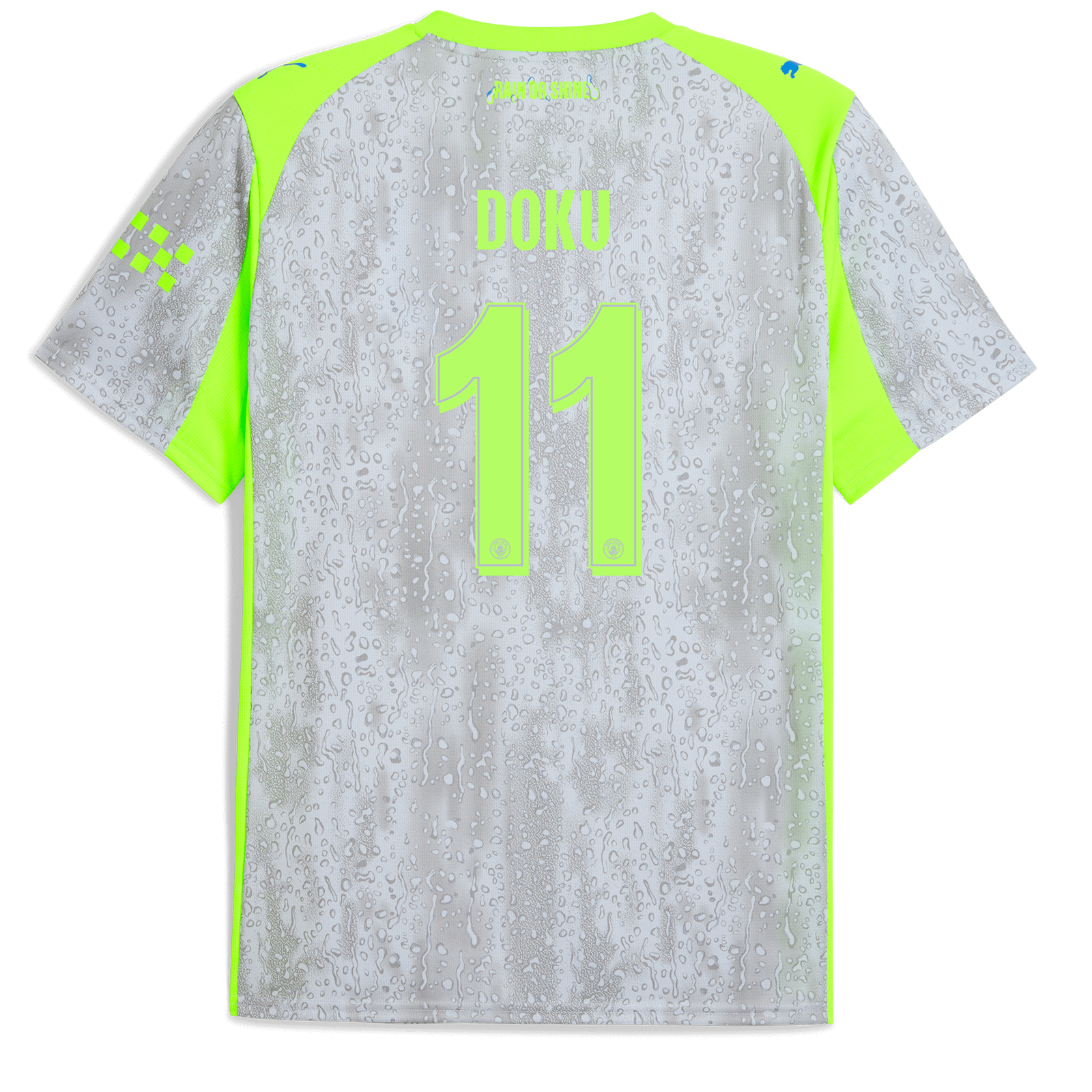 Trikot Manchester City 25/26 Dritter #11 DOKU 