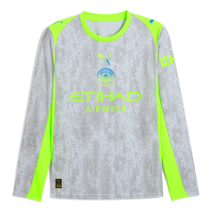 Manchester City Trikot 25/26 Auswärtstrikot Langarm 