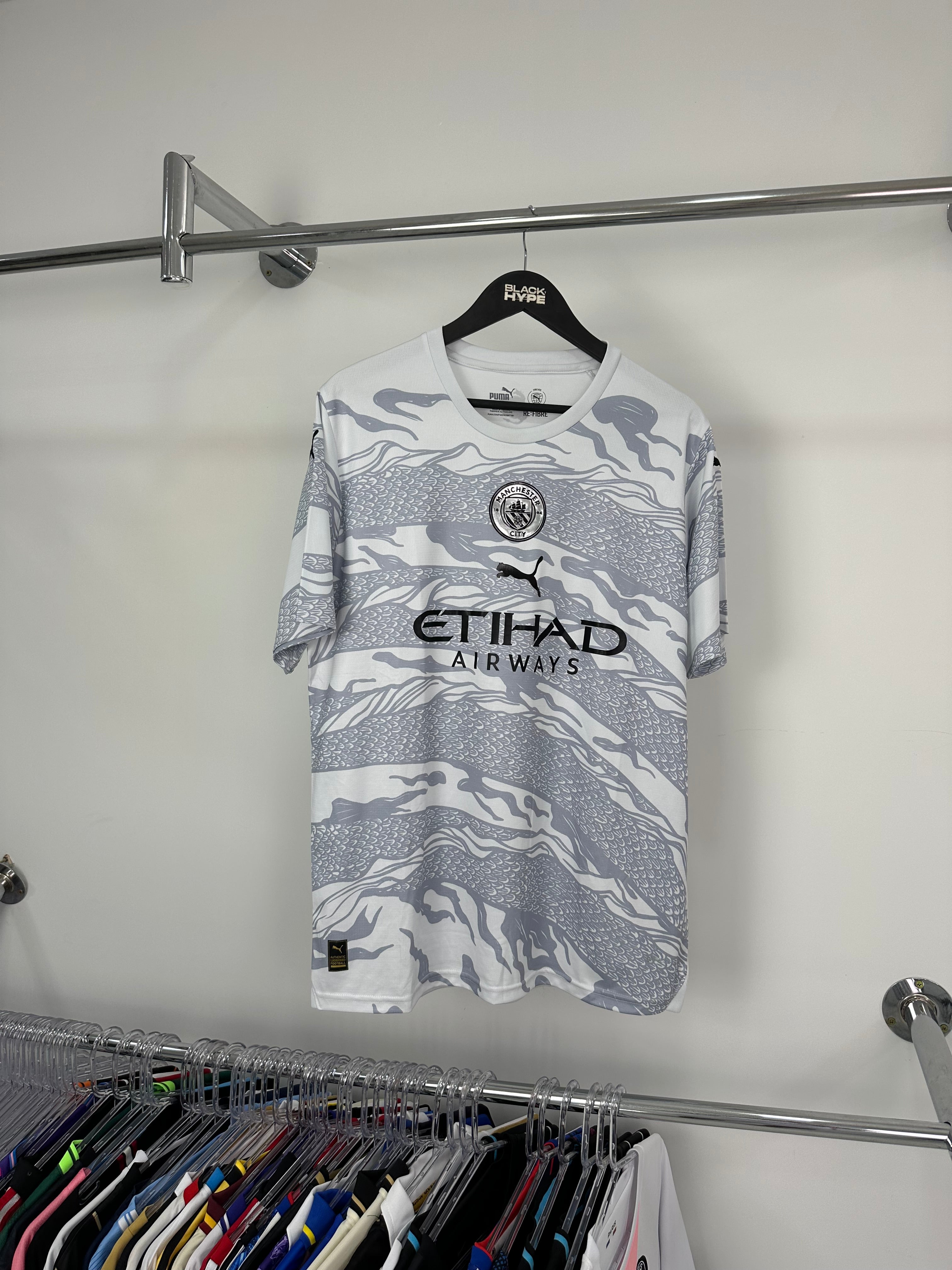 Trikot Manchester City „Ano do Dragão de Madeira“ 24/25 s/n° Torcedor Masculina – Grau 