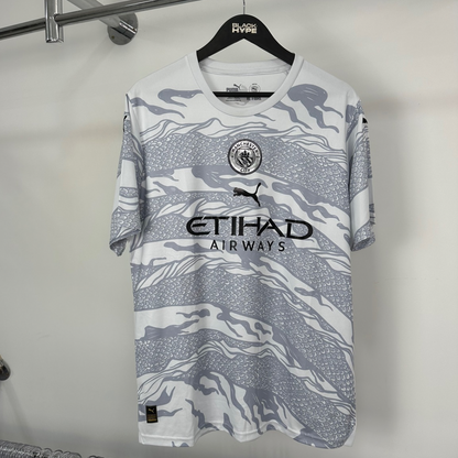 Trikot Manchester City „Ano do Dragão de Madeira“ 24/25 s/n° Torcedor Masculina – Grau 