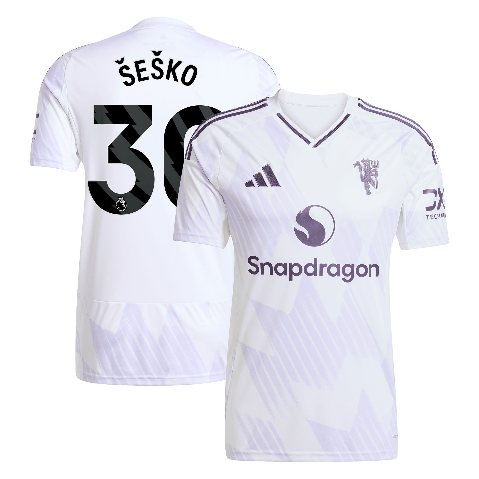Trikot Manchester United 25/26 Auswärts #30 Šeško 