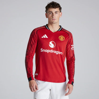 Manchester United Heimtrikot 25/26 Langarm 