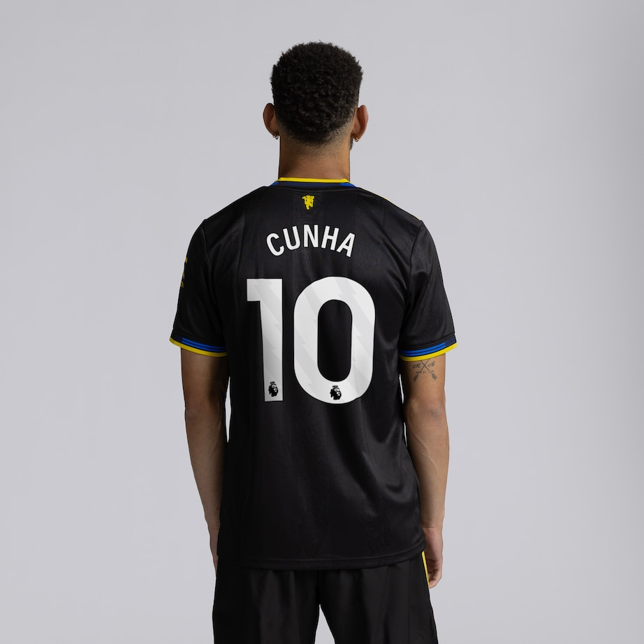 Manchester United Trikot 25/26 Auswärtstrikot Nr. 10 CUNHA 