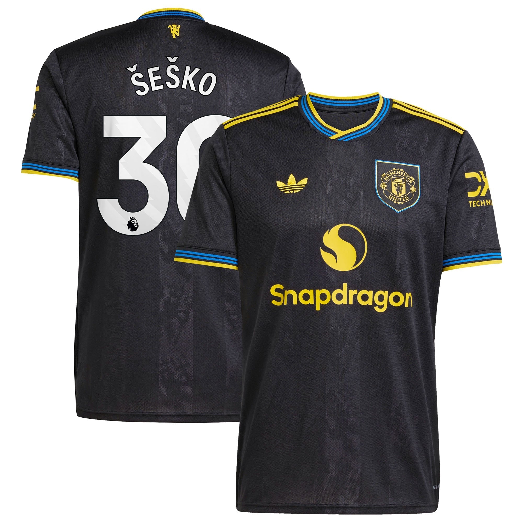 Trikot Manchester United 25/26 Dritter #30 Šeško 