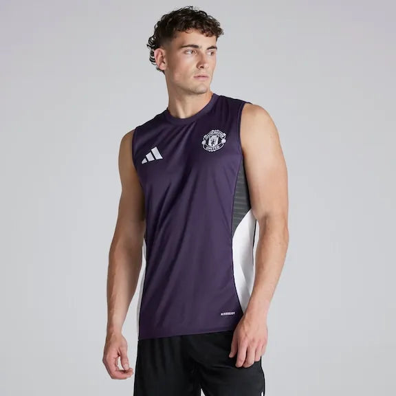 Manchester United Wettbewerbstrikot ärmellos 25/26 