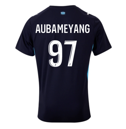 Auswärtstrikot Marseille 25/26 #97 Aubameyang 