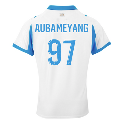 Trikot Marseille 25/26 Home #97 Aubameyang 