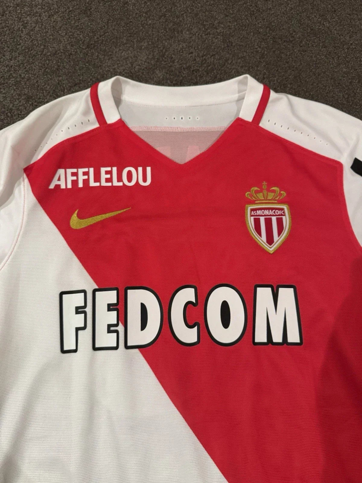 Trikot Mbappé Monaco 16-17 Legende 