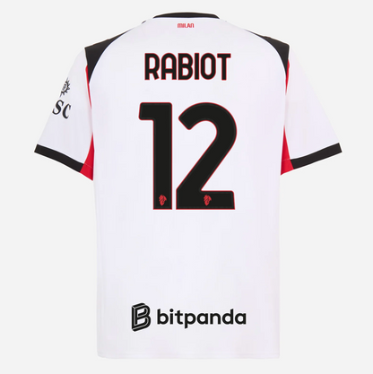 Trikot Mailand 25/26 Auswärts #12 Rabiot 