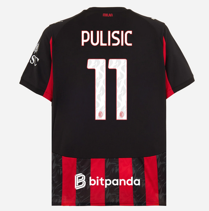 Trikot Mailand 25/26 Home #11 Pulisic 