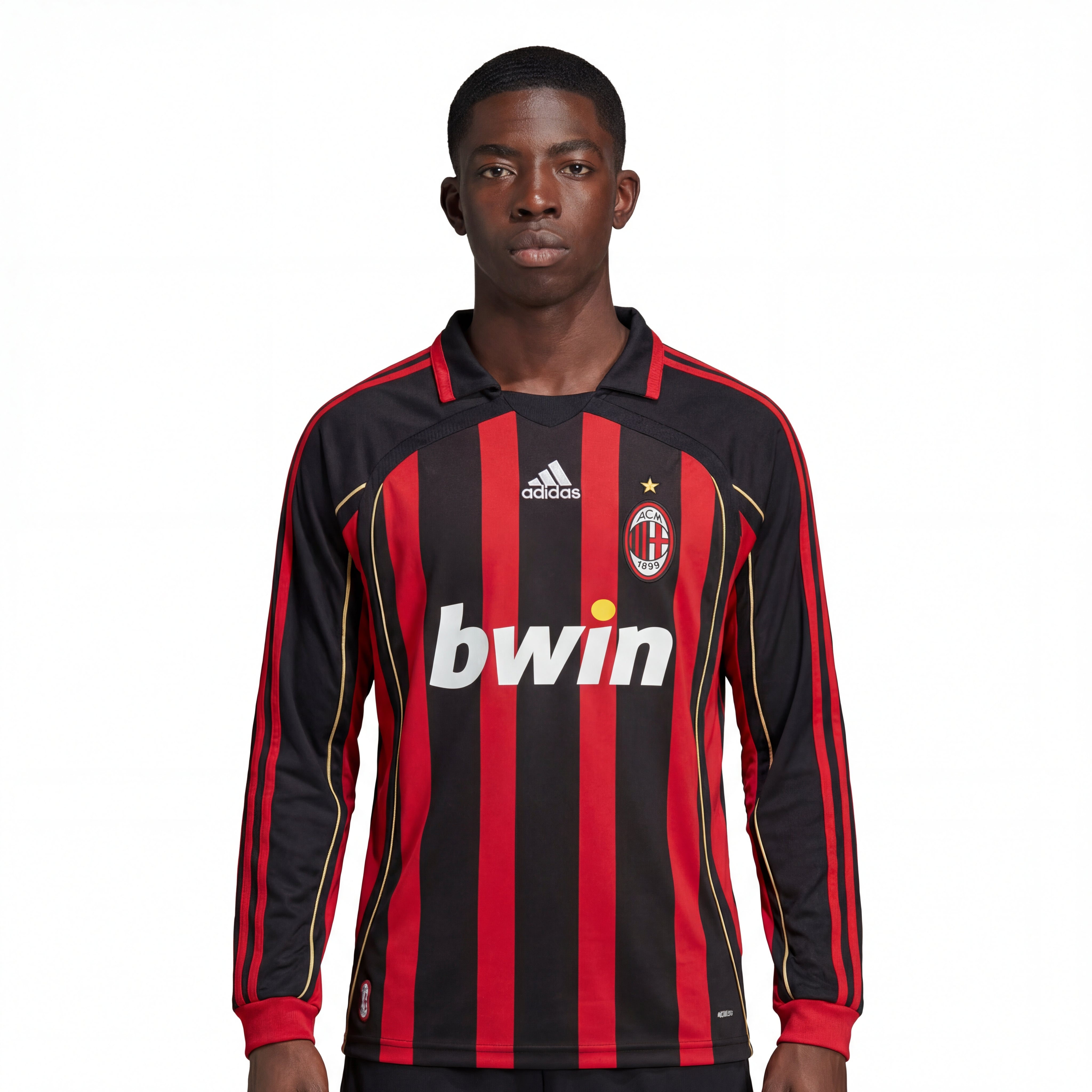 Trikot Milan Manga Longa l Retro 2006/07 
