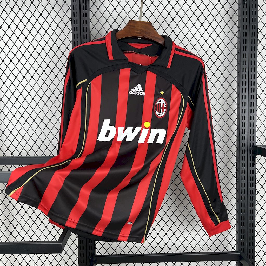 Trikot Milan Manga Longa l Retro 2006/07 