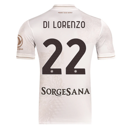 Trikot Napoli 25/26 Auswärts #22 DI LORENZO 