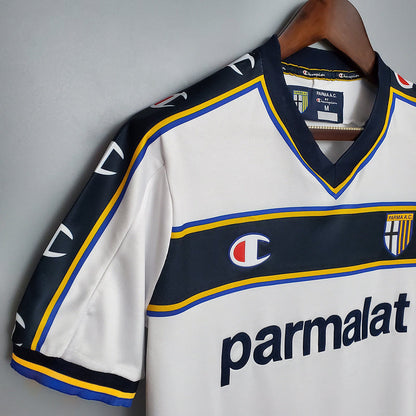 Trikot Parma Retro 2002/2003 Branca – Champion 