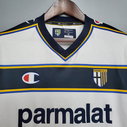 Trikot Parma Retro 2002/2003 Branca – Champion 