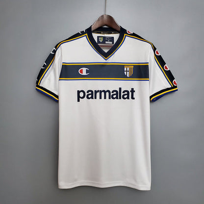 Trikot Parma Retro 2002/2003 Branca – Champion 