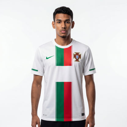 Jersey Portugal Retro 2010 Weiß - Nike 