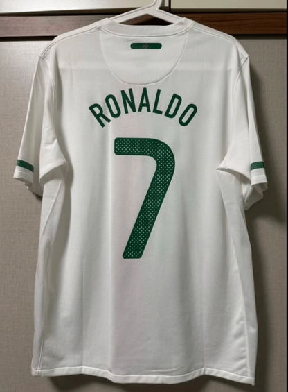 Jersey Portugal Retro 2010 Weiß - Nike 
