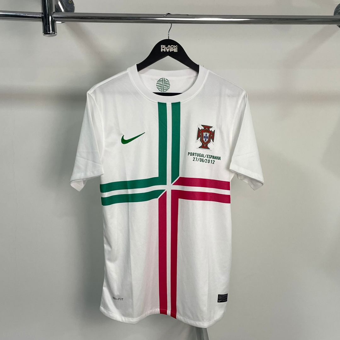 Jersey Portugal Retro 2012 Weiß - Nike 