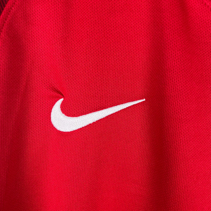 Jersey Portugal Retro 2016 Langarm Rot 