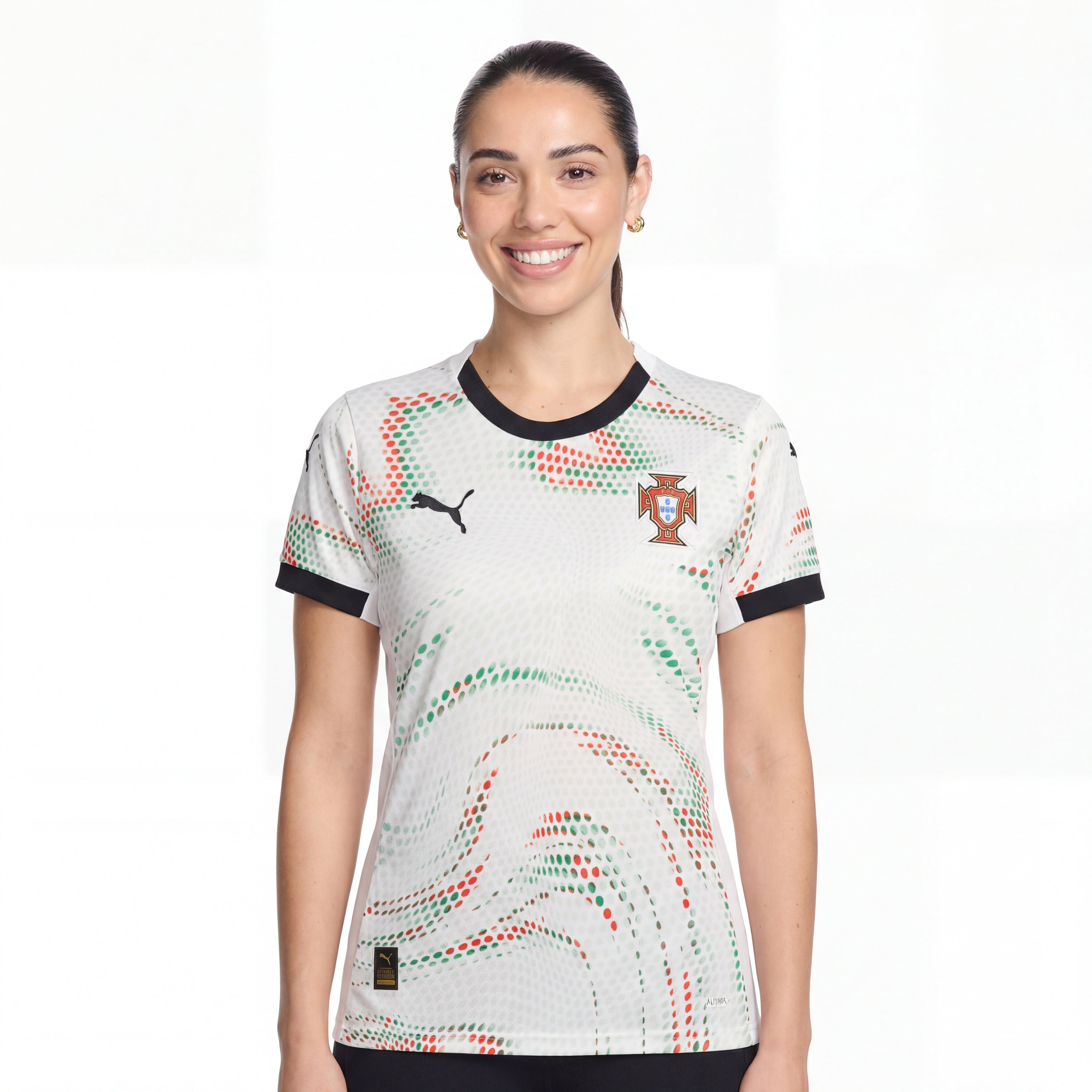 Jersey Portugal Damen 25/26 - Weiß 