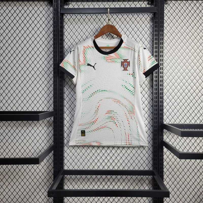 Jersey Portugal Damen 25/26 - Weiß 