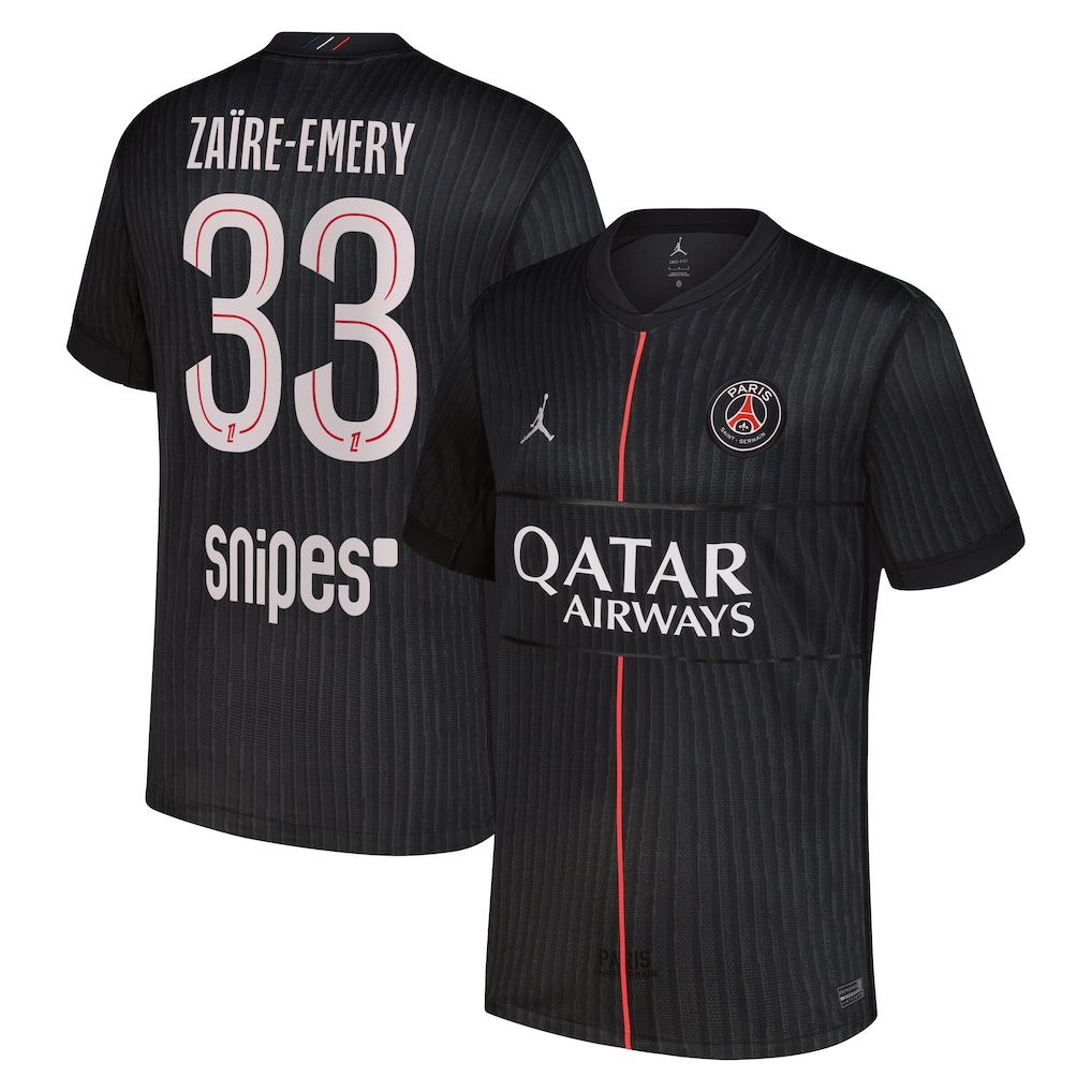 Trikot PSG 25/26 Vierter #33 Zaïre-Emery 