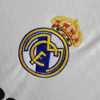 Real Madrid Trikot 24/25 Langarm Weiß 