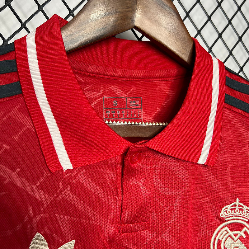 Trikot Real Madrid Vermelha 24/25 