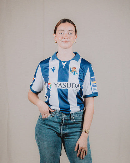 Trikot Real Sociedad feminino 24/25 Heimtrikot 