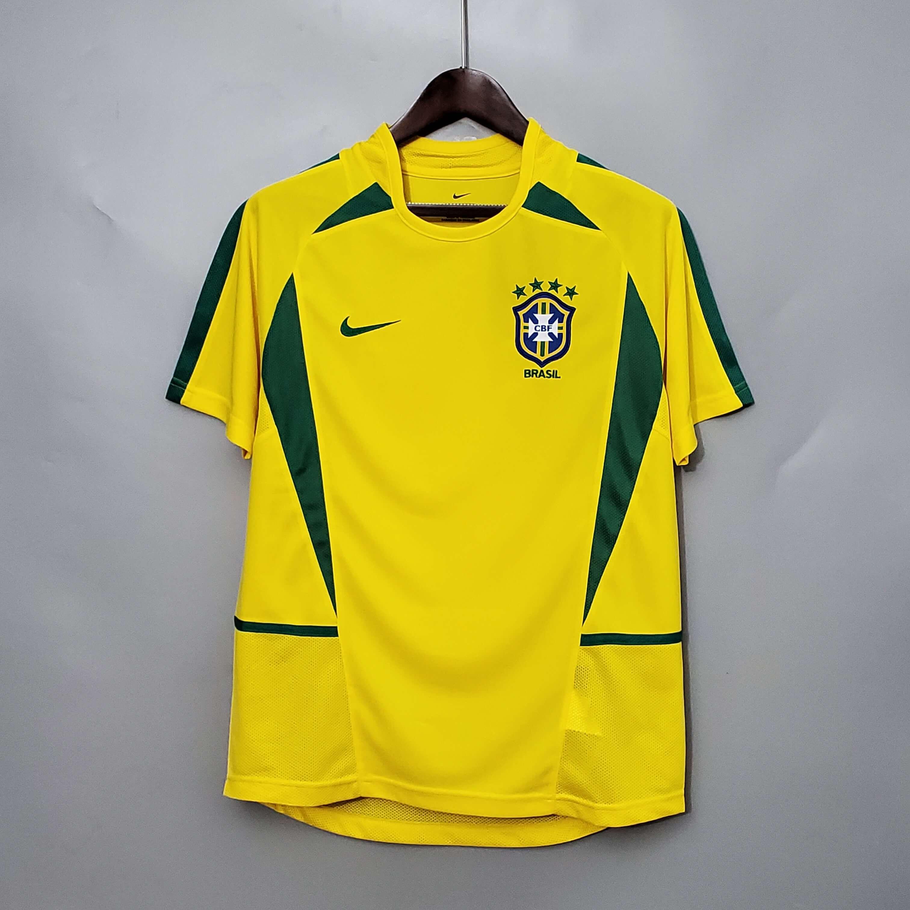 Retro-Trikot Brasilien 2002/02 Heimtrikot 