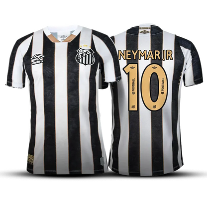 Trikot Santos 25/26 Auswärts NEYMAR JR #10 (GRÁTIS) 