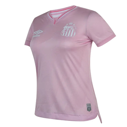 Trikot Santos Feminina Outubro Rosa 24/25 - Rosa 