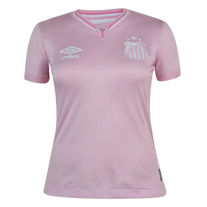 Trikot Santos Feminina Outubro Rosa 24/25 - Rosa 