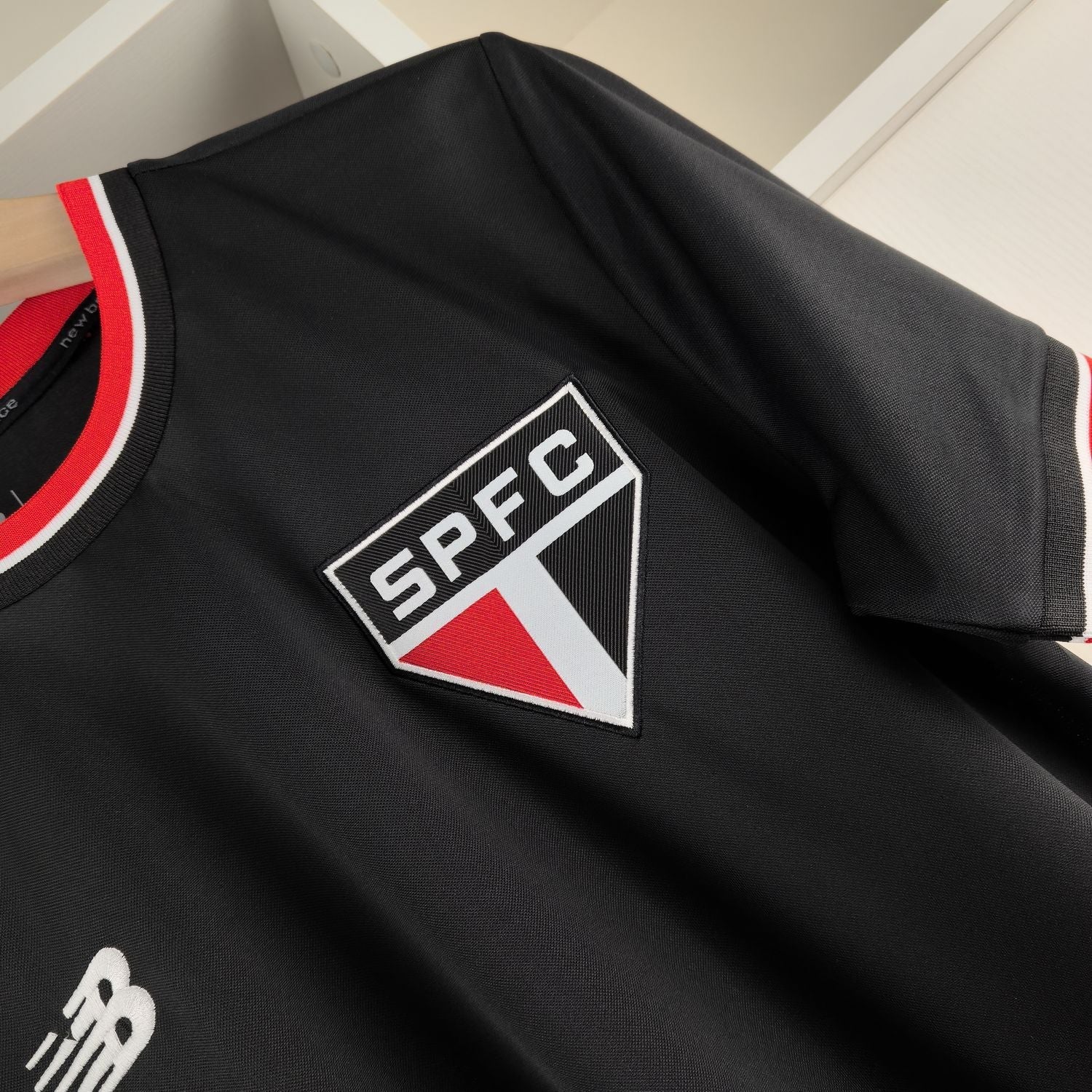 Jersey São Paulo Retrô - Preta 